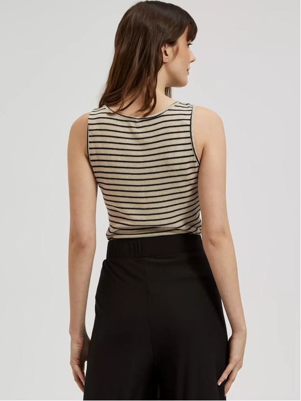 Moodo Dámské tílko béžové MOODO