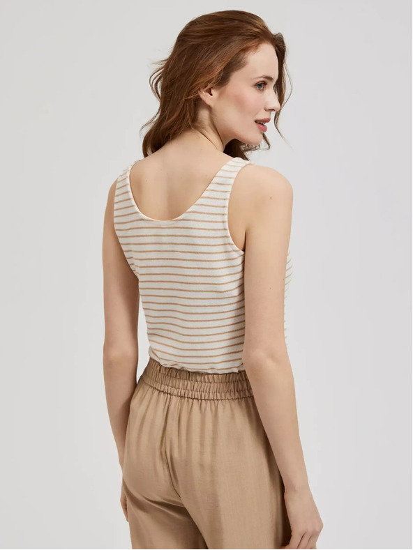 Moodo Dámské pruhované tílko