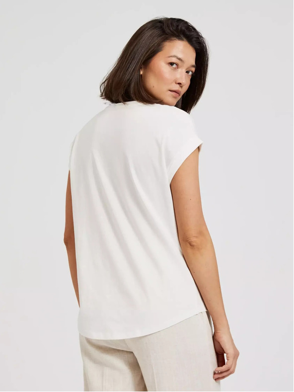 Moodo Dámské triko s výšivkou Moodo