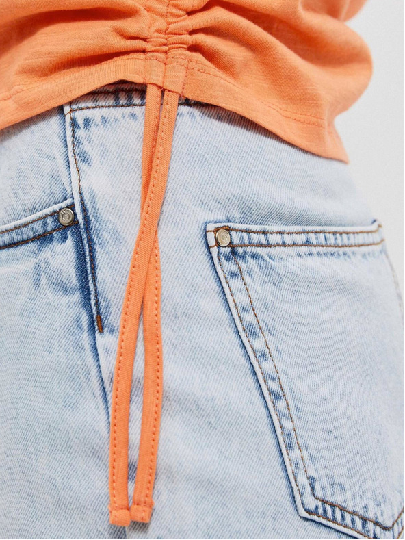 Moodo Oranžové dámské tričko Moodo