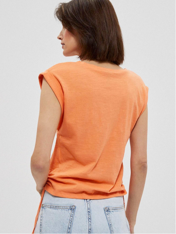 Moodo Oranžové dámské tričko Moodo