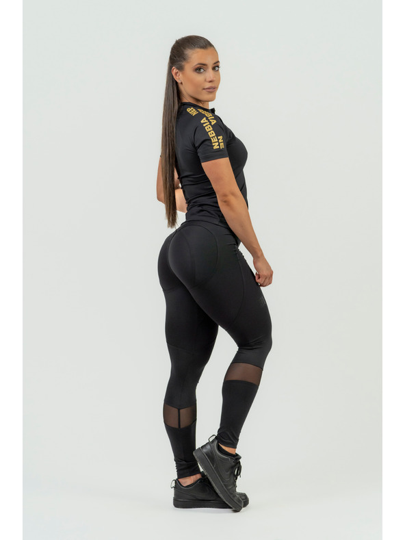 Nebbia NEBBIA Dámské funkční triko INTENSE Ultimate 831 Gold Nebbia