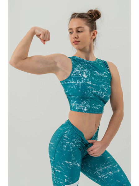 Nebbia Crop top tílko ROUGH GIRL 617