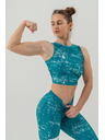 Nebbia Crop top tílko ROUGH GIRL 617