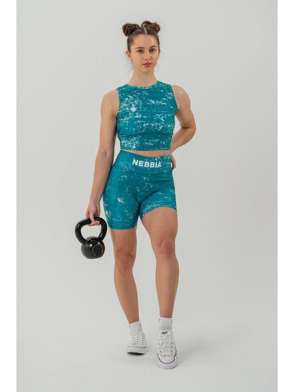 Nebbia Crop top tílko ROUGH GIRL 617