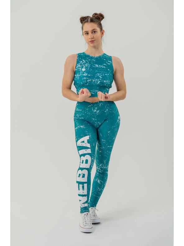 Nebbia Crop top tílko ROUGH GIRL 617