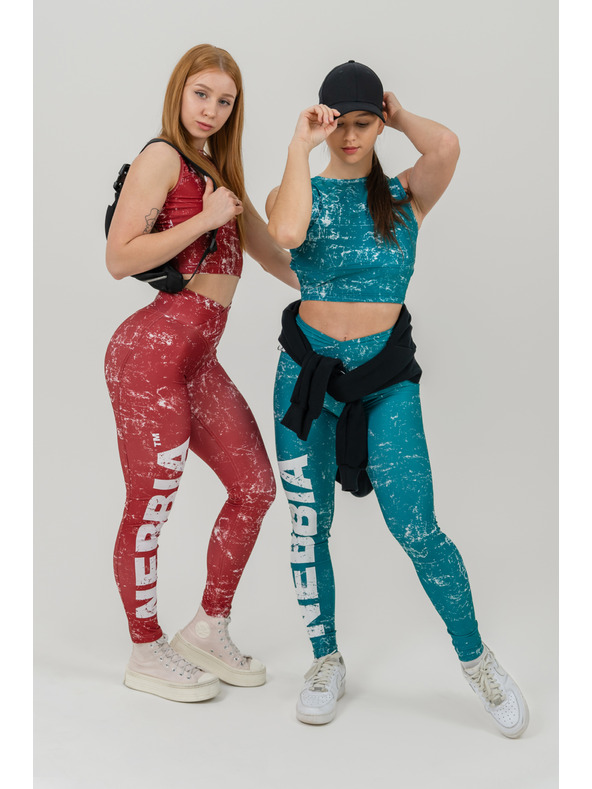 Nebbia Crop top tílko ROUGH GIRL 617