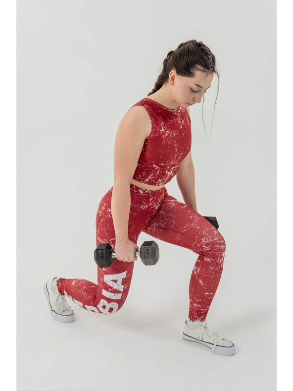 Nebbia Crop top tílko ROUGH GIRL 617