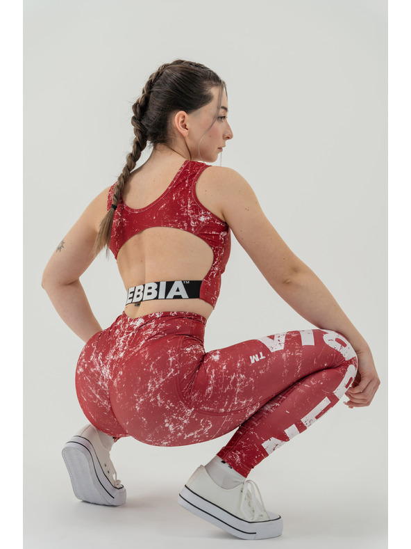 Nebbia Crop top tílko ROUGH GIRL 617