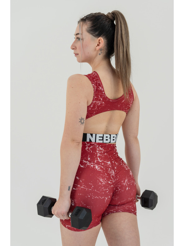Nebbia Crop top tílko ROUGH GIRL 617