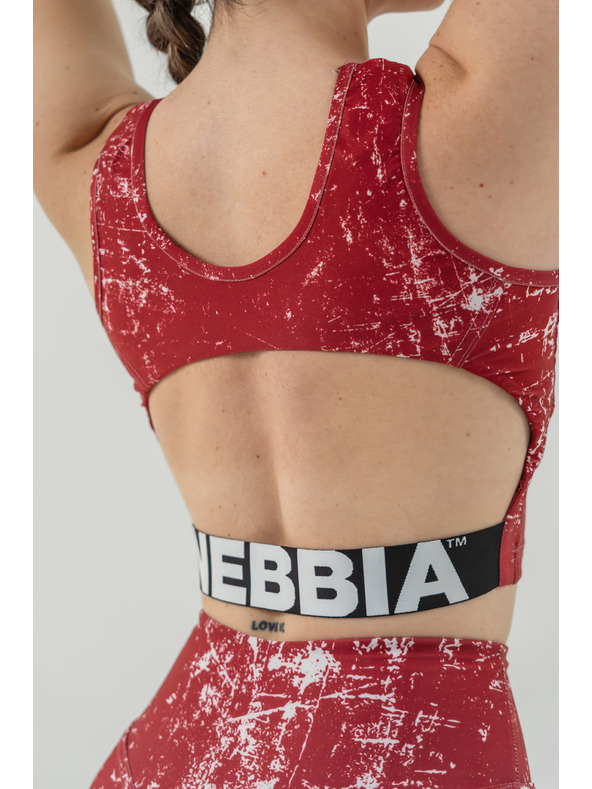 Nebbia Crop top tílko ROUGH GIRL 617