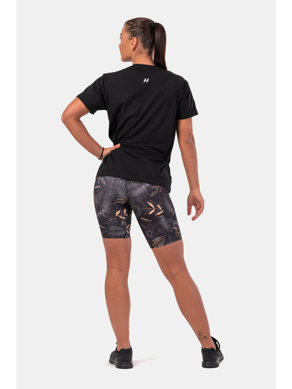 Nebbia Invisible Logo NEBBIA tričko 602 Black Nebbia