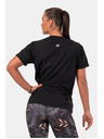 Nebbia Invisible Logo NEBBIA tričko 602 Black Nebbia