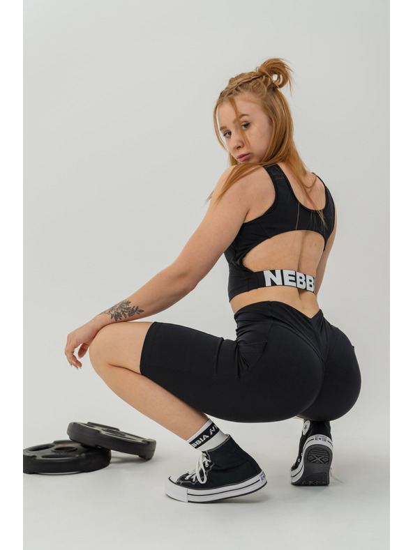 Nebbia Crop top tílko GYM THERAPY 618