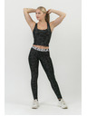 Nebbia NATURE-INSPIRED sportovní crop top “Racer back” 549 Nebbia