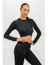 Nebbia Crop top s dlouhým rukávem ELEVATED 468