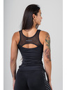 Nebbia Fitness tílko MESH 444 S,black