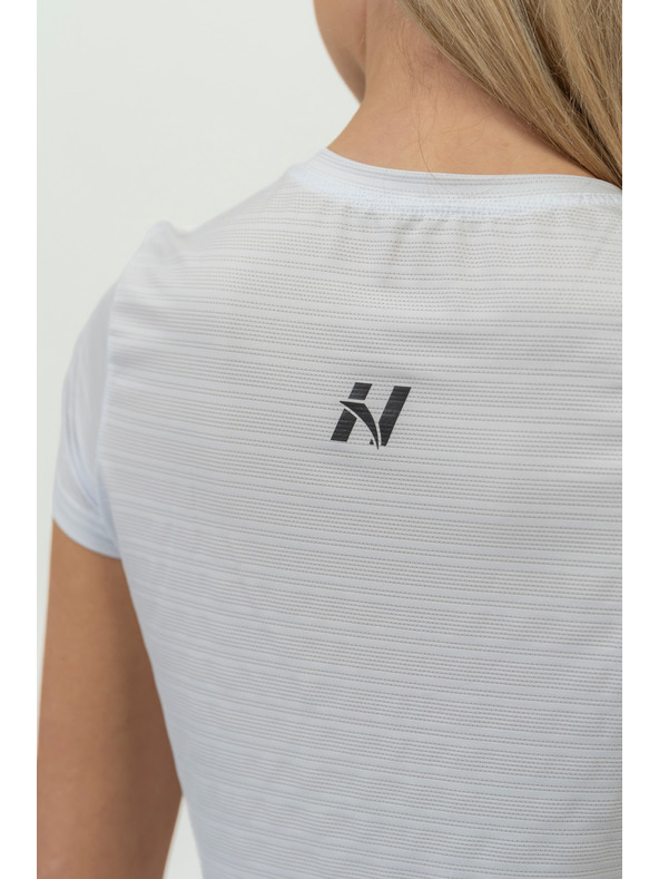 Nebbia FIT Activewear tričko “Airy” s reflexním logem 438 Nebbia