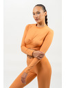 Nebbia Crop top s dlouhým rukávem ELEVATED 468