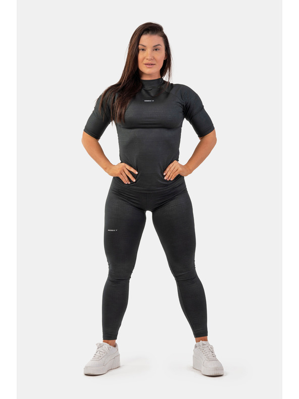 Nebbia Python tričko se vzorem hadí kůže 416 Nebbia