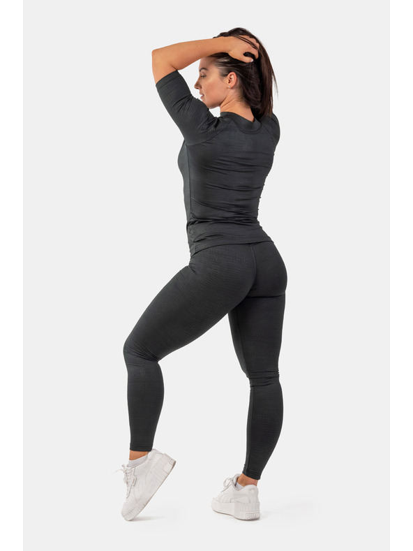 Nebbia Python tričko se vzorem hadí kůže 416 Nebbia