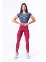 Nebbia Washed crop top tričko GOLDEN AGE 782
