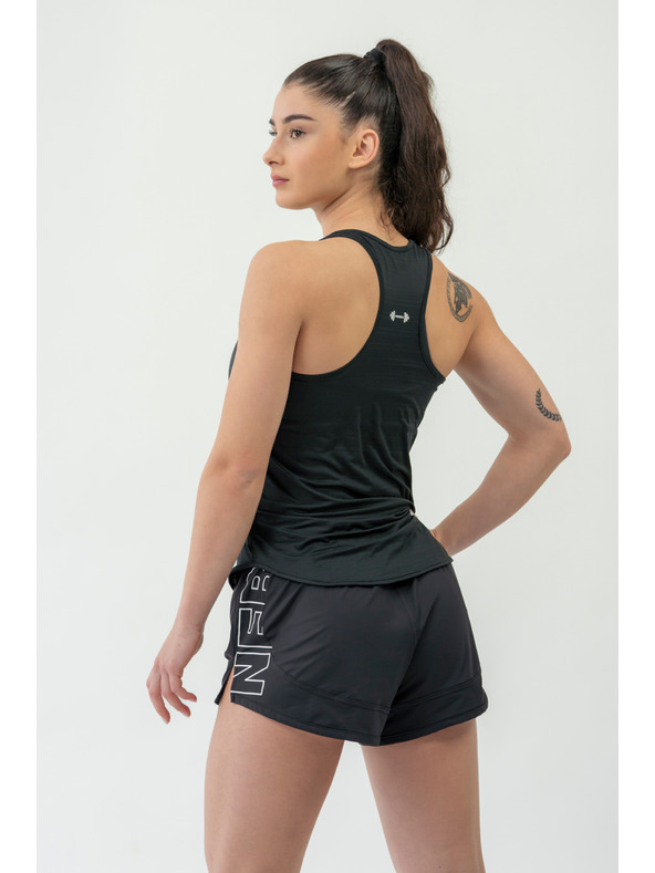 Nebbia FIT Activewear tílko “Airy” s reflexním logem 439 Nebbia
