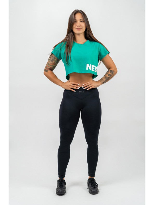 Nebbia Crop top tričko POWERHOUSE 279