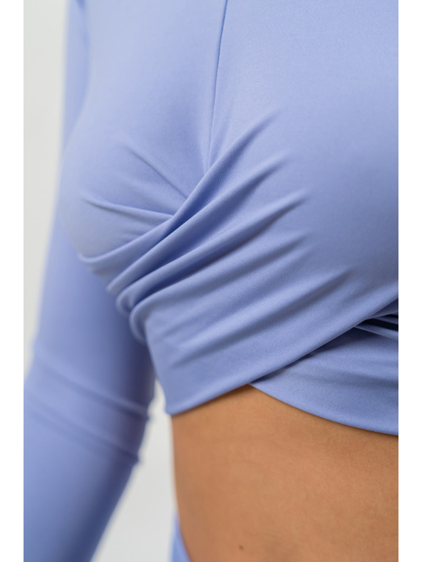 Nebbia Crop top s dlouhým rukávem ELEVATED 468