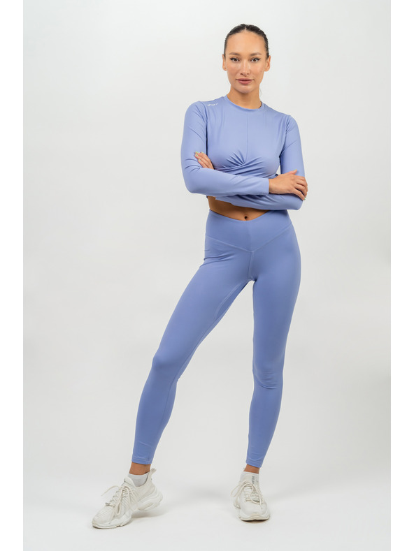 Nebbia Crop top s dlouhým rukávem ELEVATED 468