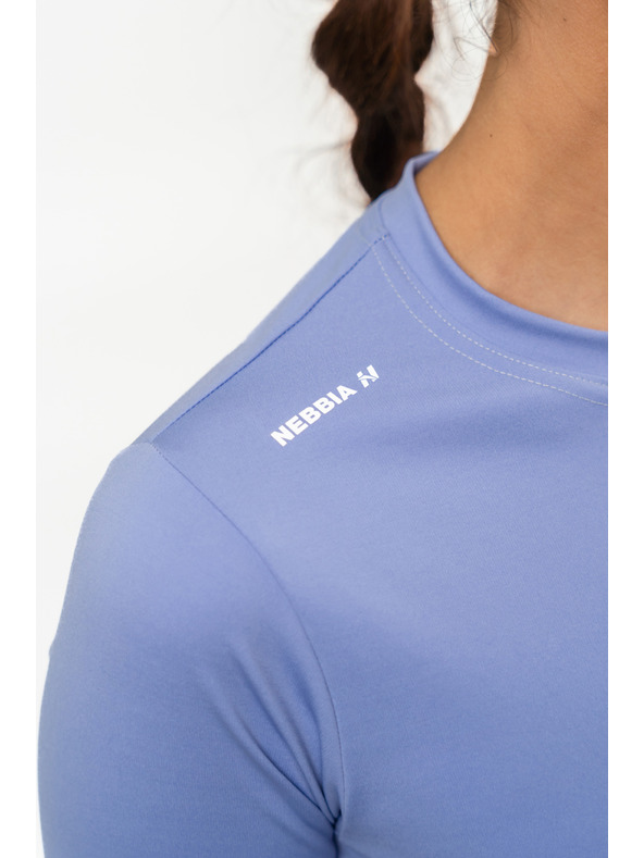 Nebbia Crop top s dlouhým rukávem ELEVATED 468
