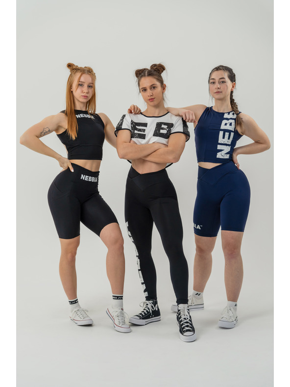 Nebbia Crop top tričko GAME ON 610