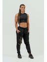 Nebbia NEBBIA Dámský crop top s vysokou podporou INTENSE Mesh 842 Nebbia