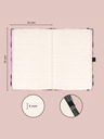 NOTIQUE NOTIQUE Notes Sakura, linkovaný, 13 x 21 cm