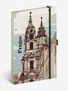 NOTIQUE NOTIQUE Notes Praha, linkovaný, 13 x 21 cm