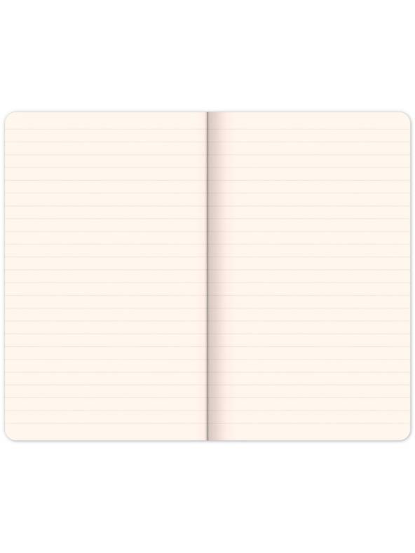 NOTIQUE NOTIQUE Notes Eukalyptus, linkovaný, 13 x 21 cm BAAGL