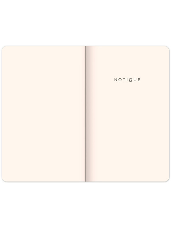 NOTIQUE NOTIQUE Notes Eukalyptus, linkovaný, 13 x 21 cm BAAGL