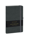 NOTIQUE NOTIQUE Notes Šedý, tečkovaný, 13 x 21 cm BAAGL