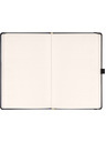 NOTIQUE NOTIQUE Notes Balacron, černý, tečkovaný, 15 x 21 cm