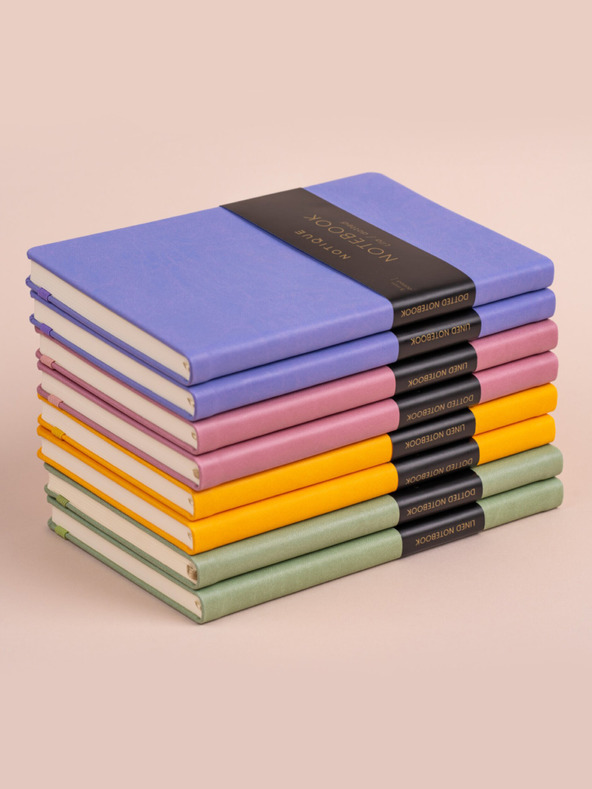 NOTIQUE NOTIQUE Notes Růžový, linkovaný, 13 x 21 cm