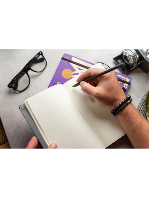 NOTIQUE NOTIQUE Notes Zvěrokruh Lev, linkovaný, 13 x 21 cm BAAGL