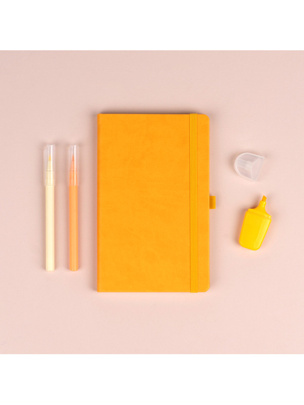 NOTIQUE NOTIQUE Notes Žlutý, tečkovaný, 13 x 21 cm