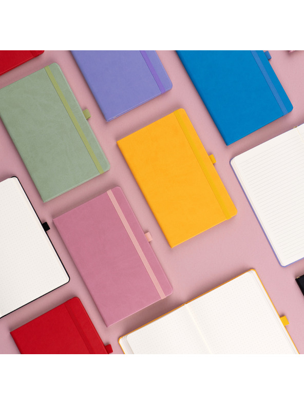 NOTIQUE NOTIQUE Notes Žlutý, tečkovaný, 13 x 21 cm