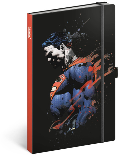 NOTIQUE NOTIQUE Notes Superman, linkovaný, 13 x 21 cm