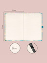NOTIQUE NOTIQUE Notes Vincent van Gogh, linkovaný, 13 x 21 cm