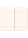 NOTIQUE NOTIQUE Notes Struktury, linkovaný, 13 x 21 cm BAAGL