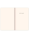 NOTIQUE NOTIQUE Notes Struktury, linkovaný, 13 x 21 cm BAAGL