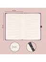 NOTIQUE NOTIQUE Notes Aprint Neo, fialový, linkovaný, 15 x 21 cm