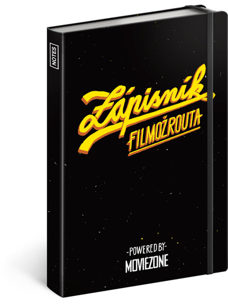NOTIQUE NOTIQUE Notes Zápisník filmožrouta, 13 x 21 cm