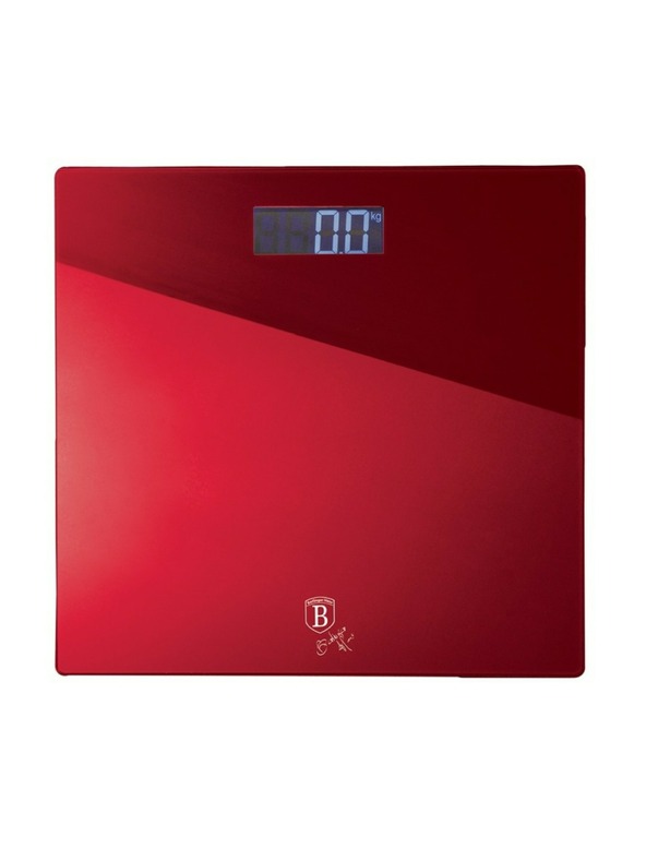 Berlingerhaus Osobní váha digitální 150 kg Burgundy Metallic Line BERLINGERHAUS
